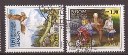 1995  2712-13  EUROPA CEPT FRIEDEN FREIHEIT KINDER BICI  JUGOSLAVIJA JUGOSLAWIEN  USED - Used Stamps