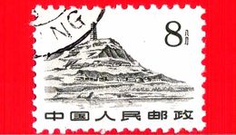 CINA - Usato - 1962 - Definitivi - Buildings - 8 - Used Stamps