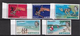 EDY 499 - ANTIGUA , Cinque Valori Integri ***  Turismo - 1960-1981 Ministerial Government
