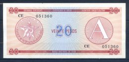 486-Cuba Billet De 20 Pesos CE051 Série A - Kuba