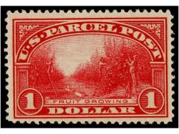 ** ESTADOS UNIDOS. Sc.12. 1913. 1 Dollar Carmine, Well Centered, Never Hinged. Scott.800$. - Otros & Sin Clasificación