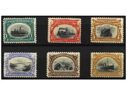 * ESTADOS UNIDOS. Sc.294/99. 1901. Complete Set, Well Centered. VERY FINE. Scott.419$. - Other & Unclassified