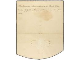 BRASIL. 1845 (June 23). Entire Letter Written And Signed By Empress Thereza Christina Maria (wife Of The Emperor... - Otros & Sin Clasificación