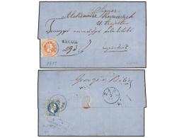 BOSNIA-HERZEGOVINA. 1873 (May 14). Registered Entire Letter From MOSTAR (Croatia, On Border With Herzegovina) To... - Sonstige & Ohne Zuordnung