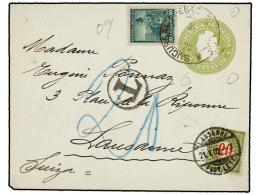 ARGENTINA. 1902. Entero Postal De 5 Ctvos. Verde Amarillo (en El Interior Fragata ´Sarmiento´)... - Other & Unclassified