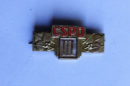 Insigne Ancien CSPO III Pompier ? - Brandweer