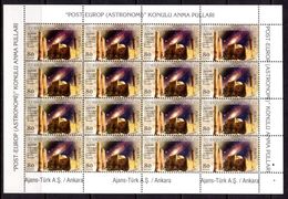 2009 TURKEY EUROPA - ASTRONOMY MINI SHEETS MNH ** - Neufs