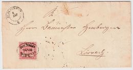 Baden, Zentr.Postablage Auf Marke, Schöner Brief , #8665 - Lettres & Documents