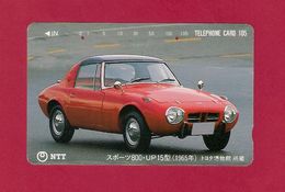 Télécarte Japonaise. Voiture Ancienne. - Voitures