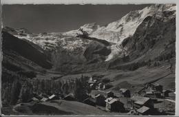 Saas-Fee (1800 M) Alphubel, Täschhorn, Allalinhorn, Feegletscher - Photo: E. Gyger No. 10460 - Täsch