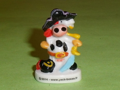 Fèves / Fève / Animaux : Yack-bosse  2014 , Vache , Pirate   T103 - Animaux