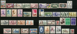 FRANCE - ANNEE COMPLETE 1959 - YT 1189 à 1229 - 41 TIMBRES OBLITERES - 1950-1959