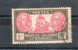 Nouvelle Calédonie. 1f Olive Et Rose. Bougainville Et La Pérouse. - Used Stamps