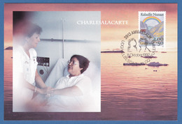 GREENLAND 1992 MAXICARD (1)  CANCER RESEARCH  FACIT 228 - Maximumkaarten