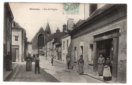 37 INDRE ET LOIRE - MONNAIE Rue De L'Eglise, Magasin Rouger, Ferblantier - Monnaie