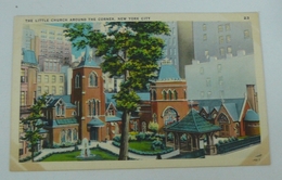 Postcard - Tarjeta Postal New York City - The Little Church Around The Corner - Places & Squares