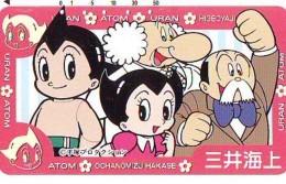 ASTROBOY (483) TELECARTE JAPON * 110-202628 *  TEZUKA * PHONECARD JAPAN * KINO  MOVIE  CINEMA * ANIME * CARTOON * COMICS - BD