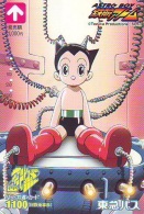 ASTROBOY  * Carte Prépayée  Japon * (497) TEZUKA * CARTOON  * MUSICAL MOVIE CINEMA * ANIME * CARTOON * COMICS CARTOON - BD