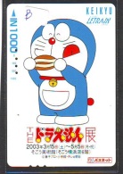 Carte Prépayée  Japon * MANGA * Chat * DORAEMON (537B) Cinéma Animé CAT Japan PHONECARD * COMIC * MOVIE *  TK Cartoon - BD