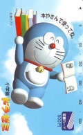 Carte Prépayée  Japon * MANGA * Chat * DORAEMON (552) Cinéma Animé CAT Japan PHONECARD * COMIC * MOVIE *  TK Cartoon - BD