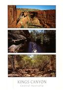 (30) Australia - NT - Kings Canyon  (with Stamp) - The Red Centre