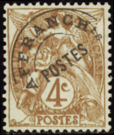 N° 4 0 A 4c Blanc Type II  Qualité: ** Cote: 500  - Other & Unclassified