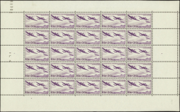 N° 5 40 Oeuvres De L'air Feuille De 25 Timbres  Qualité: ** Cote: 75  - Sonstige & Ohne Zuordnung