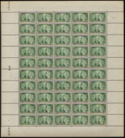 N° 3 03 Benjamin Delessert Feuille De 50 Timbres  Qualité: ** Cote: 3000  - Andere & Zonder Classificatie