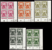 N° 9 0 /94 Nouveaux Francs 5 Valeurs 1963  Qualité: ** Cote: 552  - Altri & Non Classificati