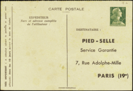 N° 1 010 A4c2 12f M. De Muller "Pied - Selle"  Qualité: OBL Cote: 75  - Autres & Non Classés