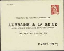 N° 7 21 I1b 6f M. De Gandon "l'Urbaine & La Seine"  Qualité:  Cote: 600  - Autres & Non Classés