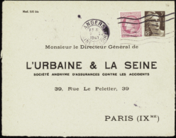 N° 7 15 E1  3f M. De Gandon "l'Urbaine Et La Seine"  Qualité: OBL Cote: 600  - Other & Unclassified