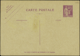 N° 2 81 CPRP1  40c Paix Lilas (sans Date)  Qualité:  Cote: 140  - Other & Unclassified