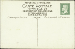 N° 1 71 CP2  15c Pasteur Expo Philatélique De Paris  Qualité:  Cote: 45  - Altri & Non Classificati