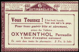 N° 1 92 C2  30c Semeuse Bleu (s.102RP)  Qualité: ** Cote: 210  - Other & Unclassified