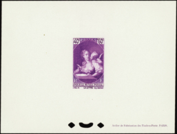 N° 4 46 Musée Postal épreuve De Luxe Violet Petit Format  Qualité:  Cote: 350  - Andere & Zonder Classificatie