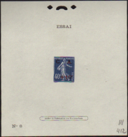 N° 2 46 Epr. D'essai De Surcharge Caisse D'amortissement N°8  Qualité:  Cote: .....  - Other & Unclassified