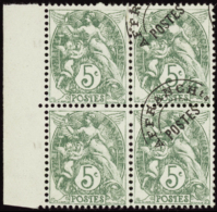 N° 4 1 A Bloc De 4  2ex Sans Surcharge (timbres Séparés Consolidés Par*)  Qualité: * Cot - Andere & Zonder Classificatie