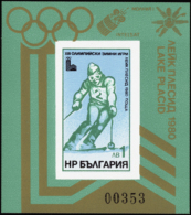 N° 8 9 A Jeux Olympiques "Lake Placid 1980"  Qualité: ** Cote: 175  - Autres & Non Classés