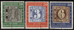 N° 7 6 /78 Centenaire Du Timbre 3 Valeurs TB  Qualité: OBL Cote: 140  - Altri & Non Classificati