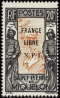 N° 2 85 20c France Libre  Qualité: ** Cote: 780  - Andere & Zonder Classificatie