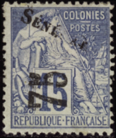 N° 6 75 Sur 15c Bleu  Qualité: * Cote: 530  - Altri & Non Classificati