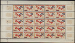 N° 5 4 200f Sur 500f Magister Feuille De 25 Timbres  Qualité: ** Cote: 1350  - Other & Unclassified