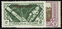 N° 1 40 /149 France Libre 10 Valeurs  Qualité: ** Cote: 500  - Altri & Non Classificati