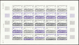 N° 3 66 Journée Du Timbre 1970 Feuille De 25 Timbres  Qualité: ** Cote: 300  - Altri & Non Classificati