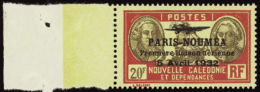 N° 3 /28 Paris-Nouméa 26 Valeurs Bdf  Qualité: ** Cote: 394  - Other & Unclassified