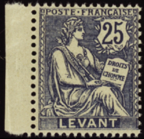 N° 2 4 25c Bleu  Qualité: ** Cote: 93  - Altri & Non Classificati