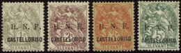 N° 1 A/2a/3a/4a CASTELLORISO 4 Valeurs  Qualité: * Cote: 620  - Altri & Non Classificati