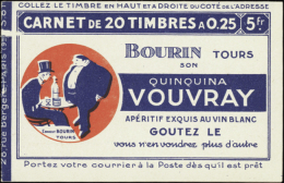 N° 1 25c Semeuse Bleu (s.81) (lég Déf Sur Couverture)  Qualité: ** Cote: 1850  - Other & Unclassified