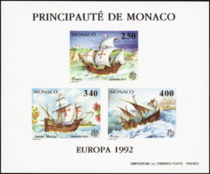 N° 1 9 A Europa 1992 Bloc Non Dentelé  Qualité: ** Cote: 230  - Altri & Non Classificati